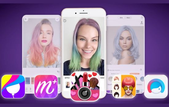Aplicativo para Mudar a Cor do Cabelo em Fotos