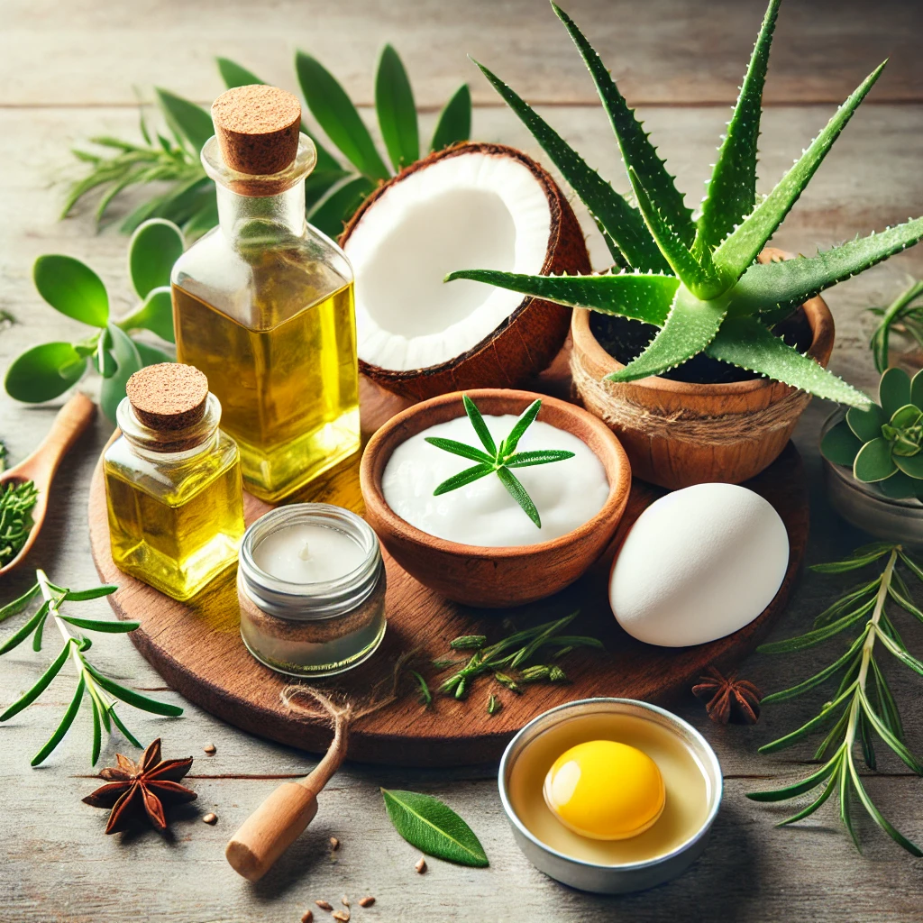 Receitas para Melhorar a Queda de Cabelo