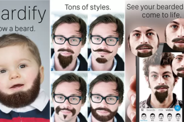 Conheça esse aplicativo que coloca barba na suas fotos.