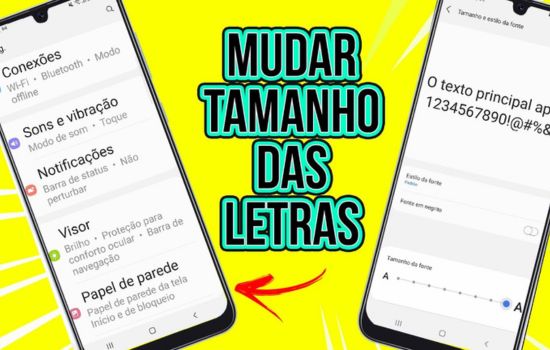 Aplicativos para deixar a letra do celular maior