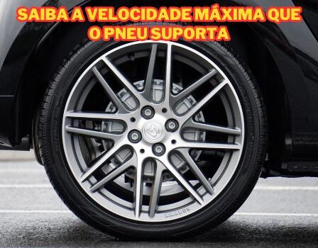 Descubra a velocidade máxima que o pneu suporta