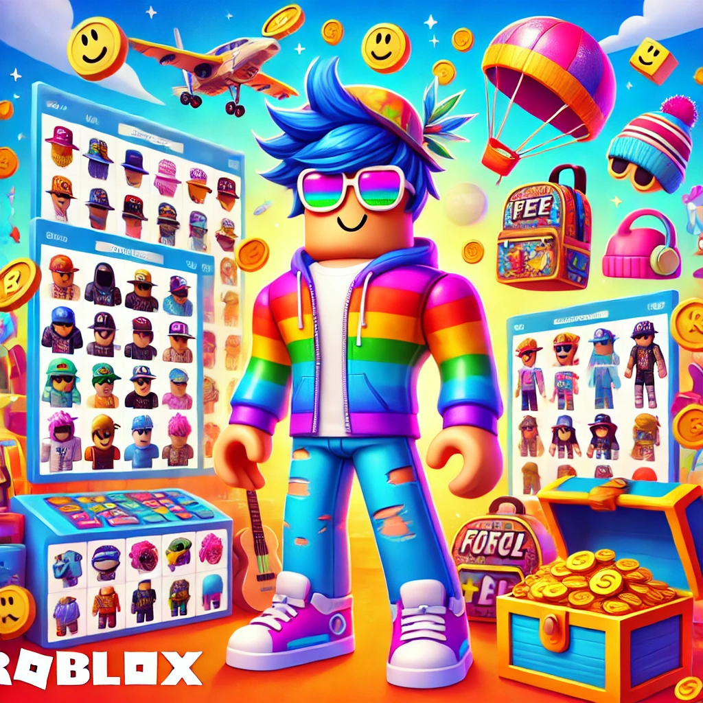 Como Ganhar Skin e Acessórios no Roblox