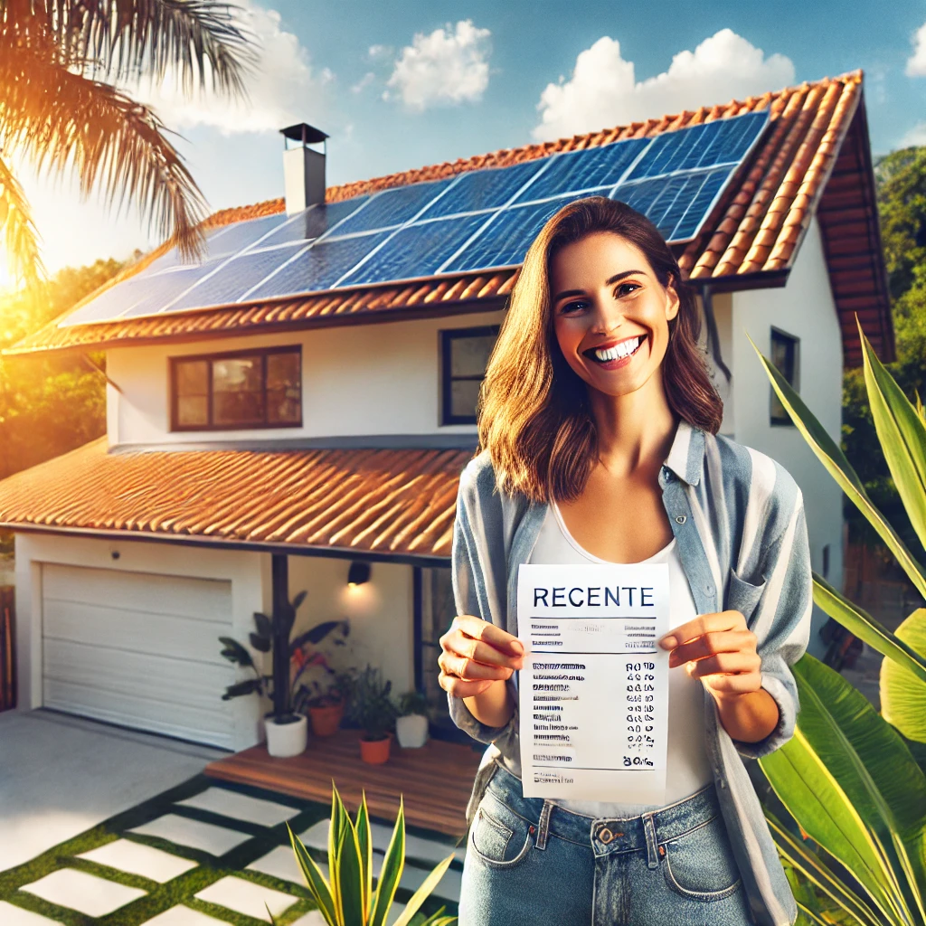 Como a tecnologia de energia solar reduz a conta de luz em 50% no Brasil